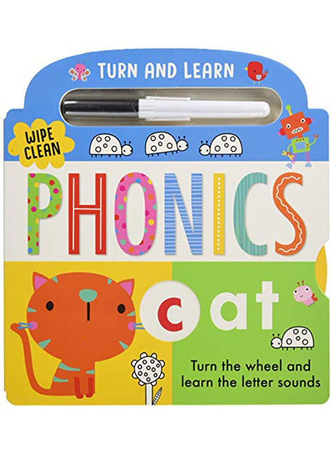 Turn And Learn Phonics Paperback English by Dawn Machell - 2018 