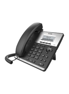 SIP IP Phone With POE Line Black