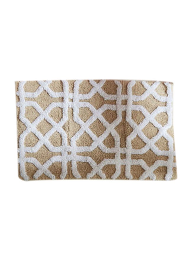 Cotton Bath Mat Multicolour 50 X 80cm - Image 1