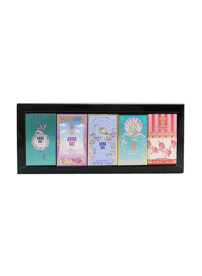 ANNA SUI Fantasia Forever Edt +Mermaid +Fantasia+Secret Wish  Mini Set 25ml  - Image 2