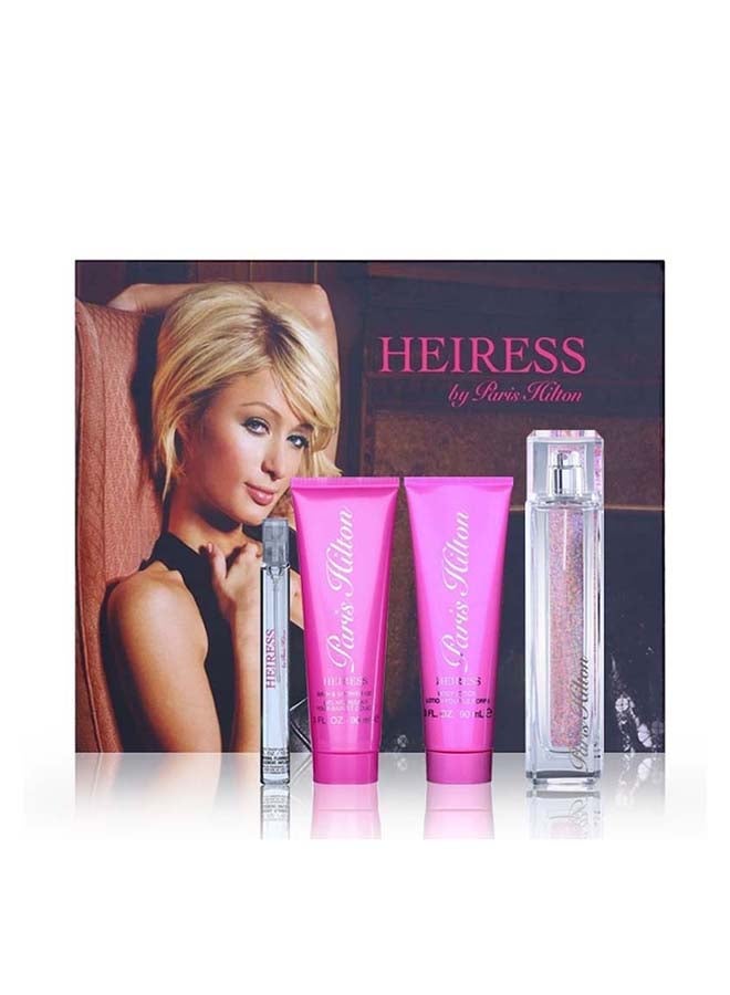 باريس هيلتون - Heiress Edp+Mini+Body Lotion+Shower Gel Set 290ml - Image 1