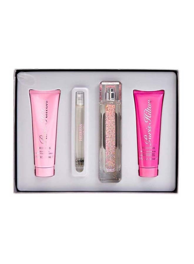 باريس هيلتون - Heiress Edp+Mini+Body Lotion+Shower Gel Set 290ml - Image 1