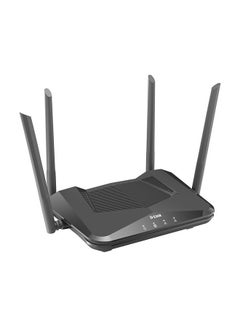 راوتر واي فاي AX 1500 للألعاب للتوصيل بشبكة الإنترنت بأداء سرعة عالٍ WP3 لون أسود.