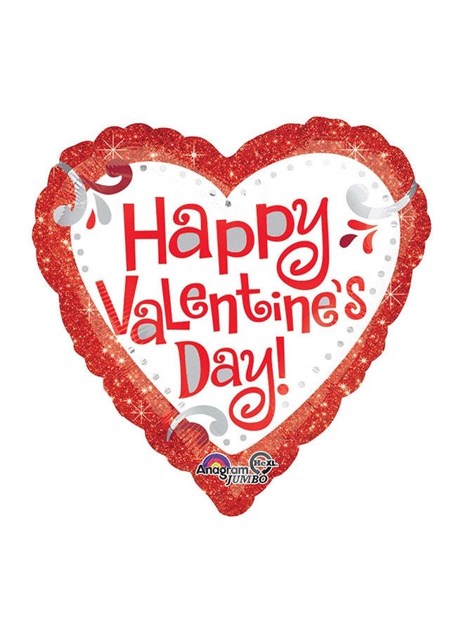 Anagram Glitter Jumbo Foil Balloon - Image 1