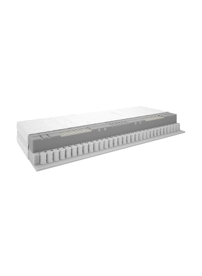 Dreamzone Rectangle Shape Mattress White/Grey