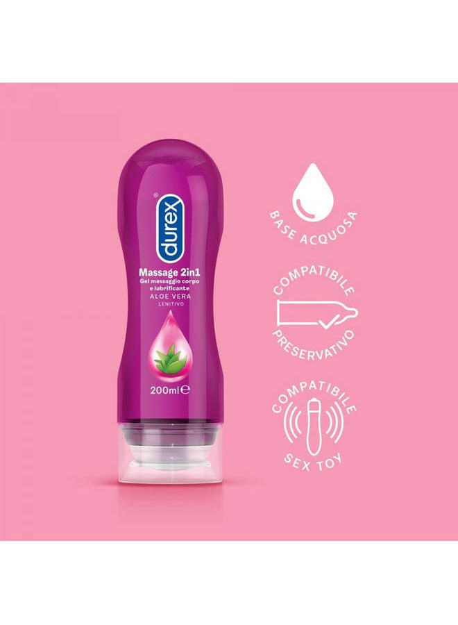 دوريكس جل للتدليك 2 في 1 بالألوفيرا - Image 2