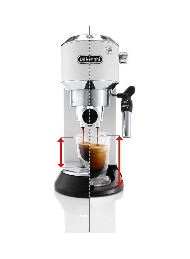 Dedica Style Espresso and Cappuccino Coffee Maker 1 L 1350 W EC685.W White - v1643625787/N52512253A_5