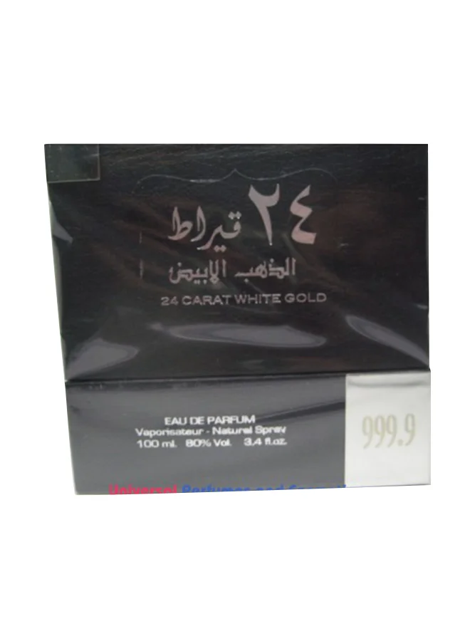 لطافة عطر الذهب الأبيض 24 قيراط EDP 100ملليلتر
