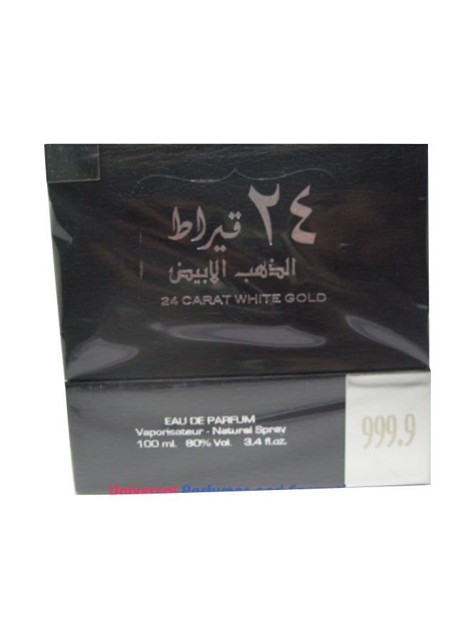 لطافة - عطر الذهب الأبيض 24 قيراط EDP 100ملليلتر - Image 1