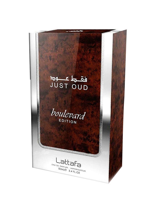 Lattafa Just Oud Boulevard EDP 90ml - Image 2