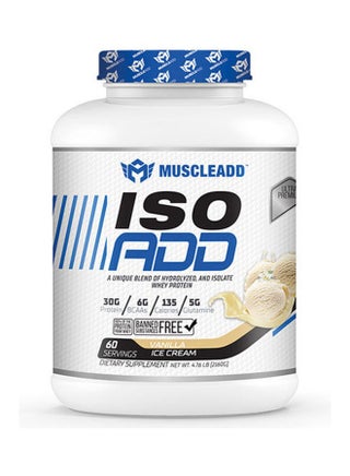 Muscle Add Iso Add-60Serv.-2160G.-Vanilla Ice Cream - v1643628485/N52512559A_1