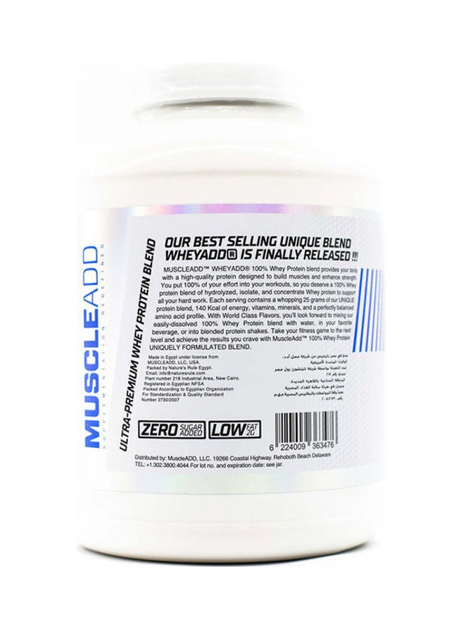 Muscle Add Whey Add-60Serv.-2100G-Vanilla Ice Cream