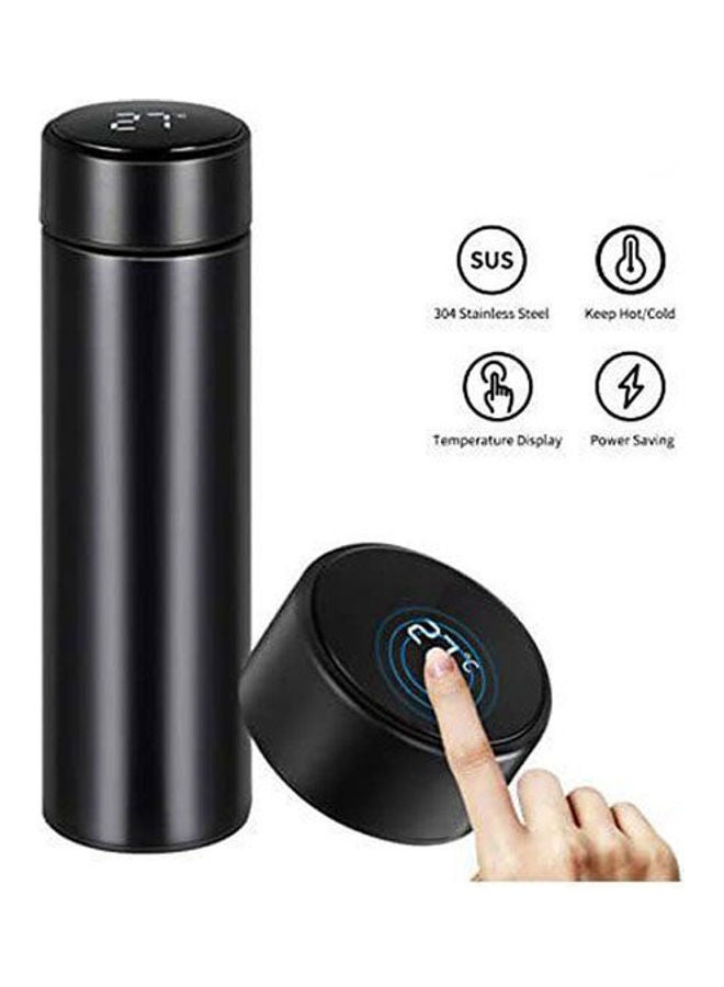 Generic - Led Smart Vacuum Insulation Cup Black - Image 1