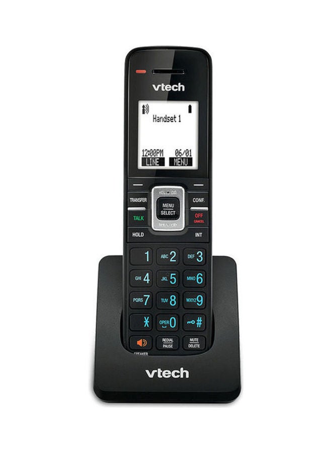 vtech - Eris Terminal SIP Base Station And Cordless Headset Black - Image 1