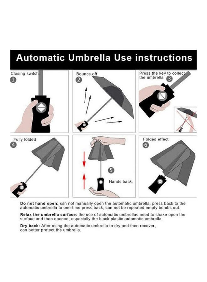 Generic - Umbrella For Protection From Rain And Sun Black - Image 1