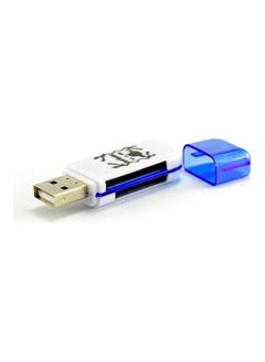 Memory Card Reader 4 In 1 USB 2.0 All In One Card Reader For Micro SD Multicolour