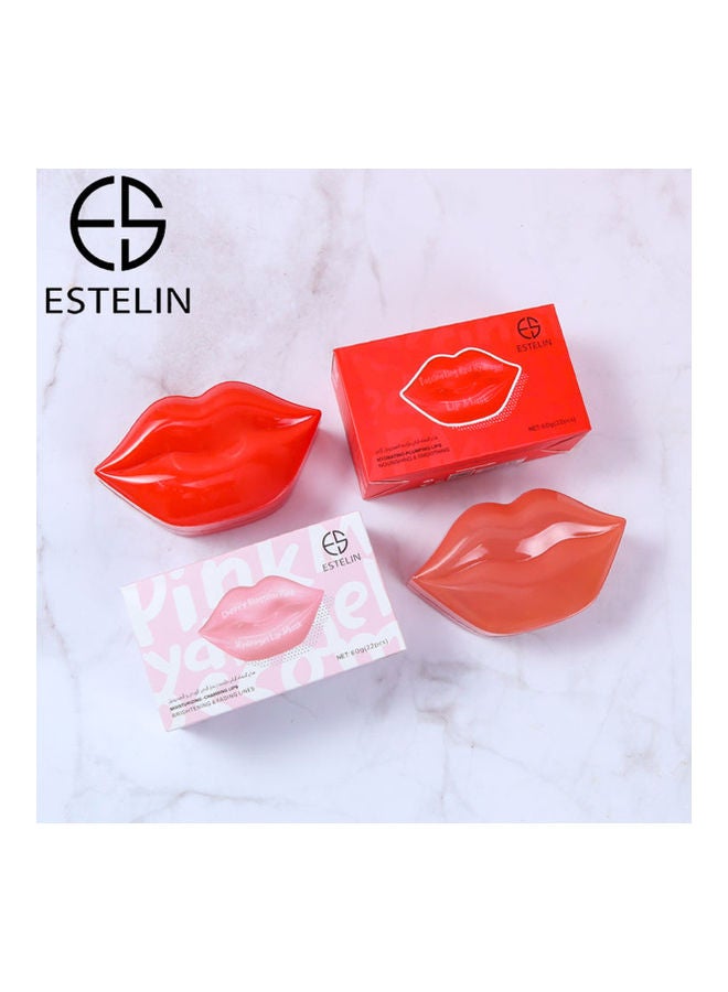 ESTELIN 22-Piece Fascinating Red Nourishing And Smoothing Lip Mask Red 60grams  - Image 4