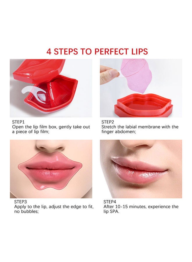 ESTELIN 22-Piece Fascinating Red Nourishing And Smoothing Lip Mask Red 60grams  - Image 5