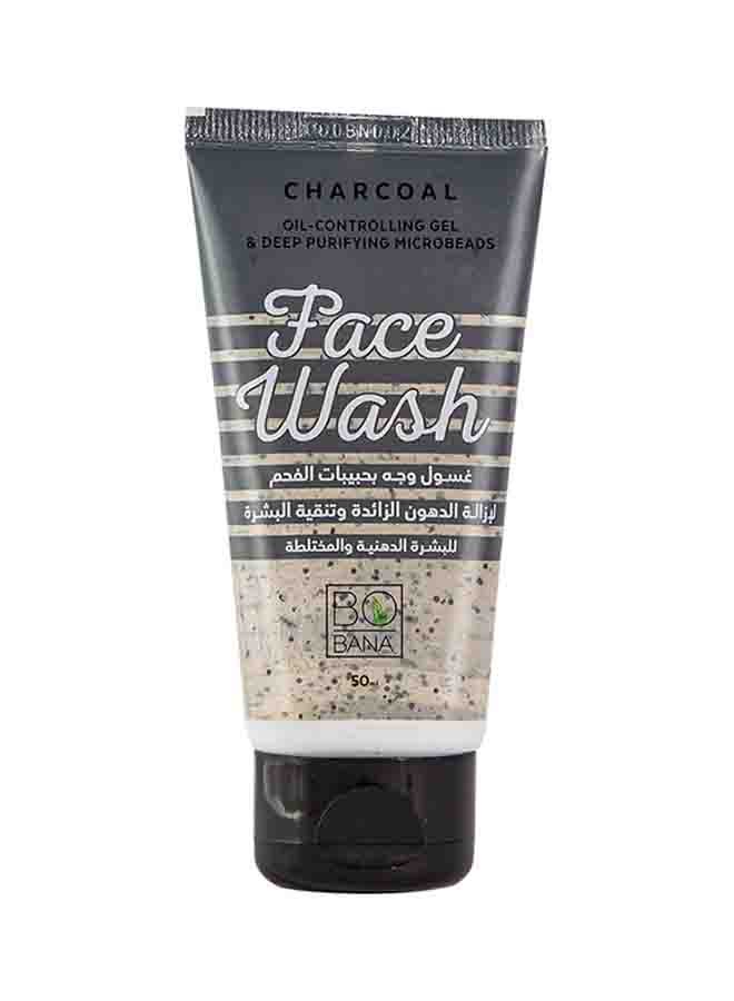 BOBANA - Charcoal Face Wash Black 50ml - Image 1