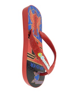 Geoomnii Belch Printed Slip On Slipper Red  - Image 3