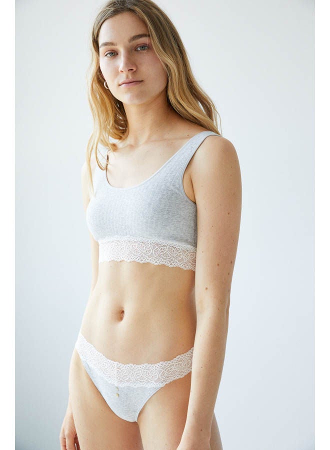 women'secret Seamless Top Gray - Image 3