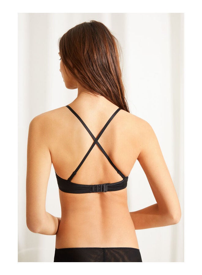 women'secret - Non-Wi Triangle Bra Black - Image 1