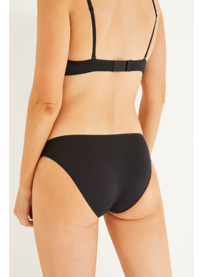 women'secret 3-pack of microfiber briefs Black  - Image 2