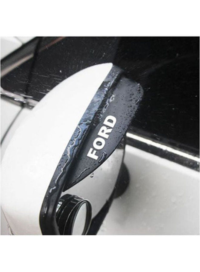 Generic Rain Visor For The Side View Mirror Of The Car Two-Piece Good Visibility During Rain For Ford Cars 