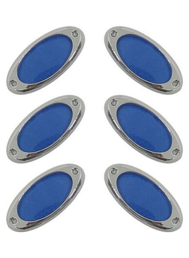 ماركة غير محددة Reflectors 6 Pieces Sticky For All Cars 