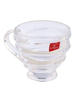 Blinkmax Glass Tea Mug Set - 6 Pieces Clear 8.5x8cm  - Image 2