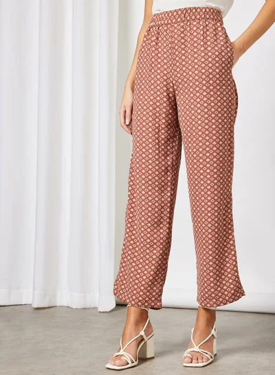 Jacqueline de Yong JDYMALENE WIDE PANT WVN Apple Butter