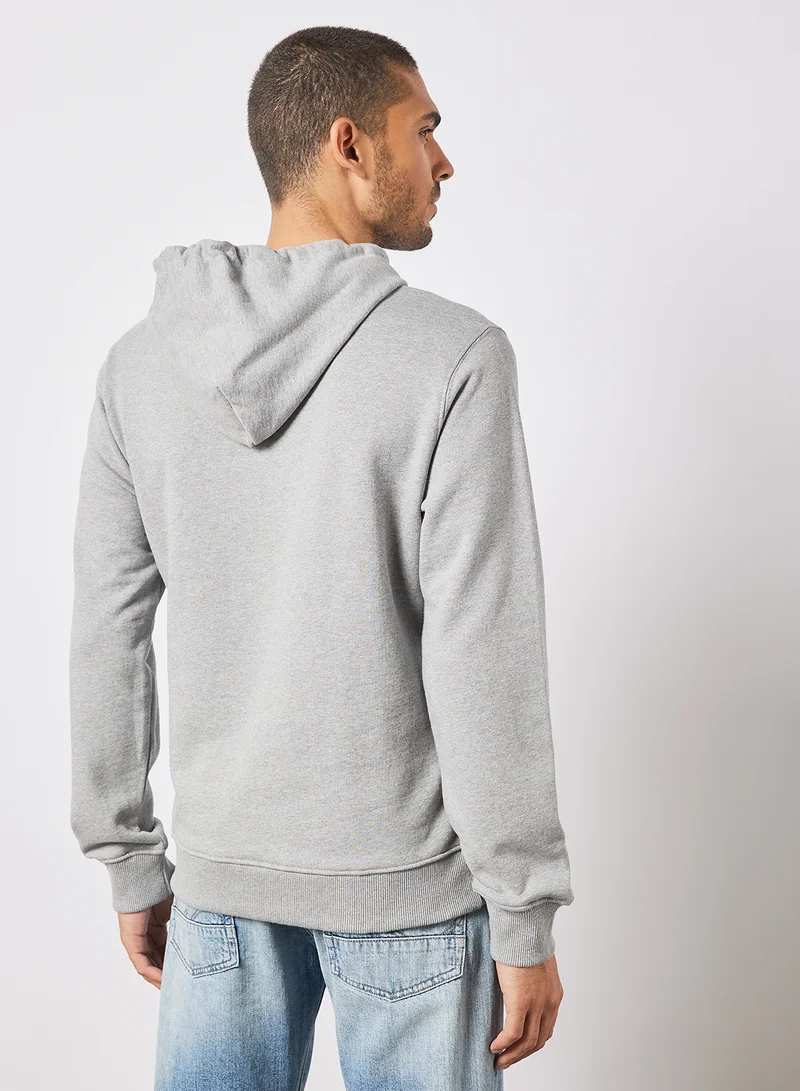 Pepe Jeans LONDON Dariel Logo Hoodie Grey