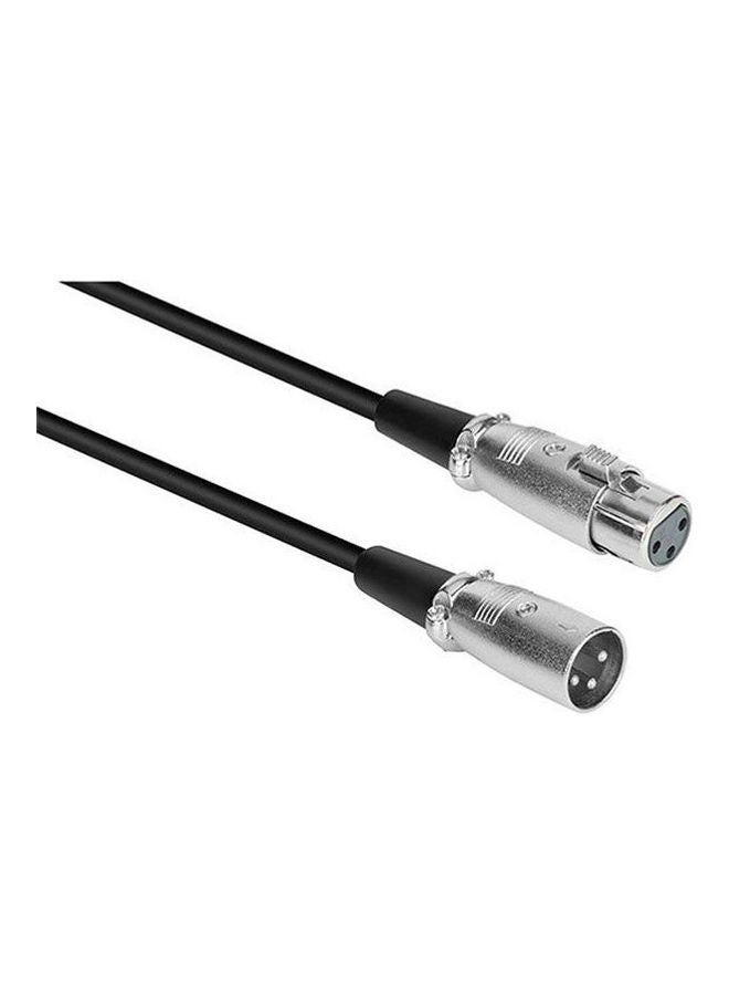 BOYA Series XLR 3-Pin Male to XLR 3-Pin Female Microphone Cable XLR-C-Black Black - Image 2