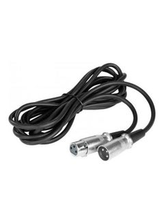 Series XLR 3-Pin Male to XLR 3-Pin Female Microphone Cable Black - v1643667829/N52516337A_2