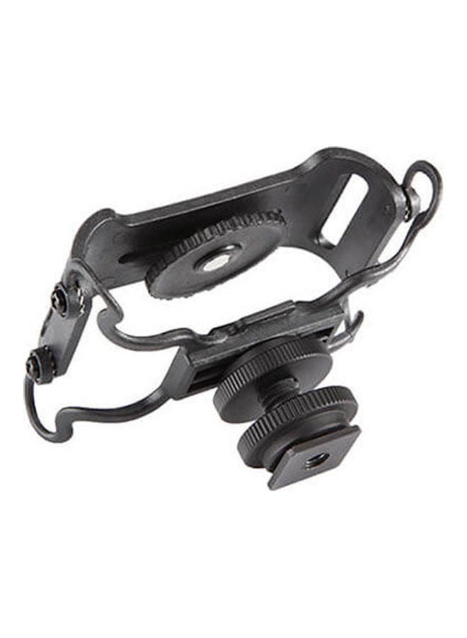 BOYA Universal Microphone And Portable Recorder Shock Mount Black - Image 2