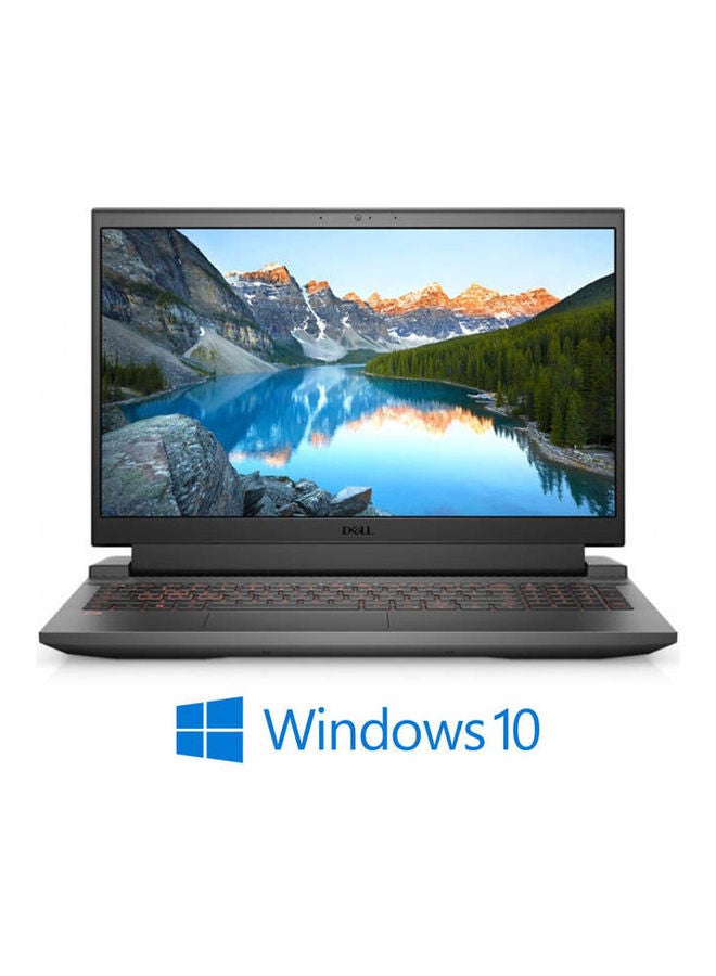 ديل Gaming G15-5510 Core-i5-10500H, 2.5Ghz, 12MB, 6 Cores, 8GB, 512GB SSD, Nvidia RTX 3050 4GB, 15.6" FHD-120Hz, Win 10 English/Arabic Grey - Image 1