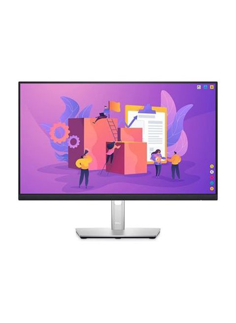 P2422H 24 Inch FHD (1920x1080) IPS Monitor With Refresh Rate 60 Hz, Response Time 5 ms, 99% sRGB, DisplayPort, HDMI, 4x USB, Adjustable Stand Black