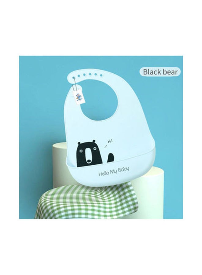 YES!TWOGO - Baby Silicone Bib Waterproof Saliva Pocket - Image 1