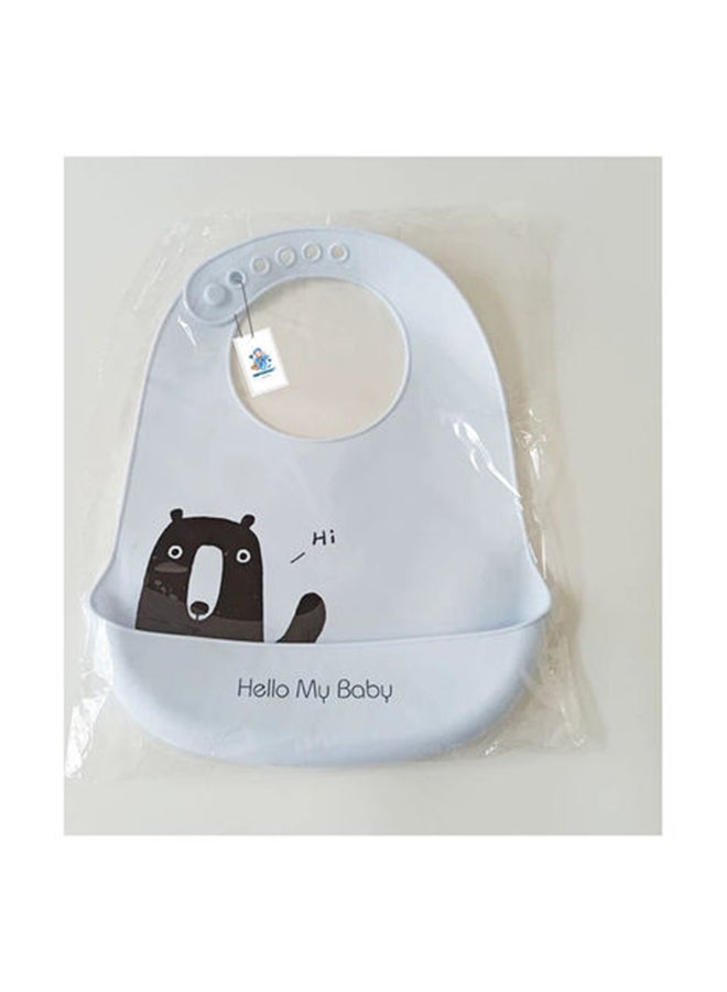 YES!TWOGO - Baby Silicone Bib Waterproof Saliva Pocket - Image 1