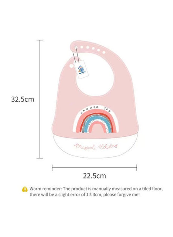 YES!TWOGO - Baby Silicone Bib Waterproof Saliva Pocket - Image 1