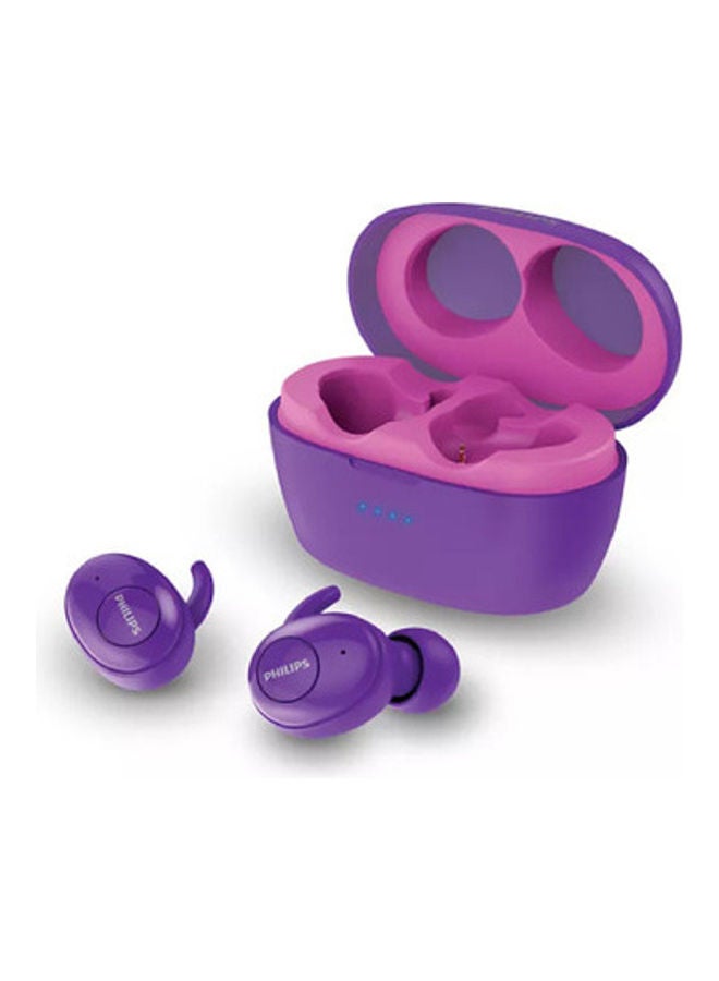 Philips Upbeat True Wireless Earphones Purple - Image 1