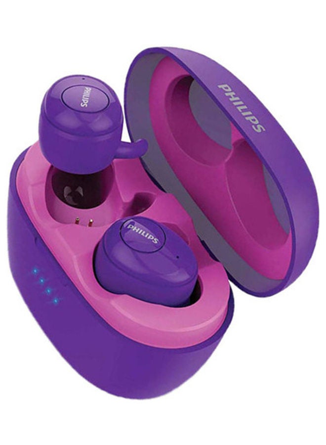 Philips Upbeat True Wireless Earphones Purple - Image 3