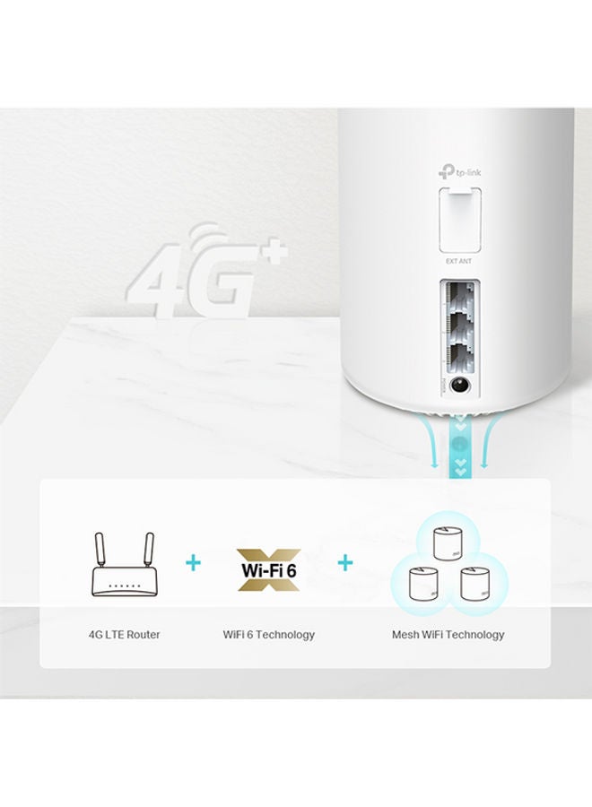 TP-LINK AX1800 Whole Home Mesh Gateway White  - Image 4