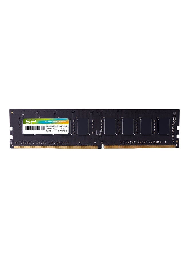 Silicon Power RAM For Desktop DDR4 3200 Black  - Image 2