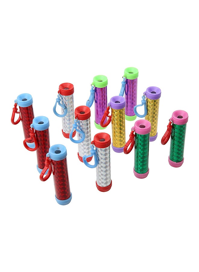 أمسكان طقم هدايا حفلات بتصميم علاقة مفاتيح على شكل مشكال من 12 قطعة