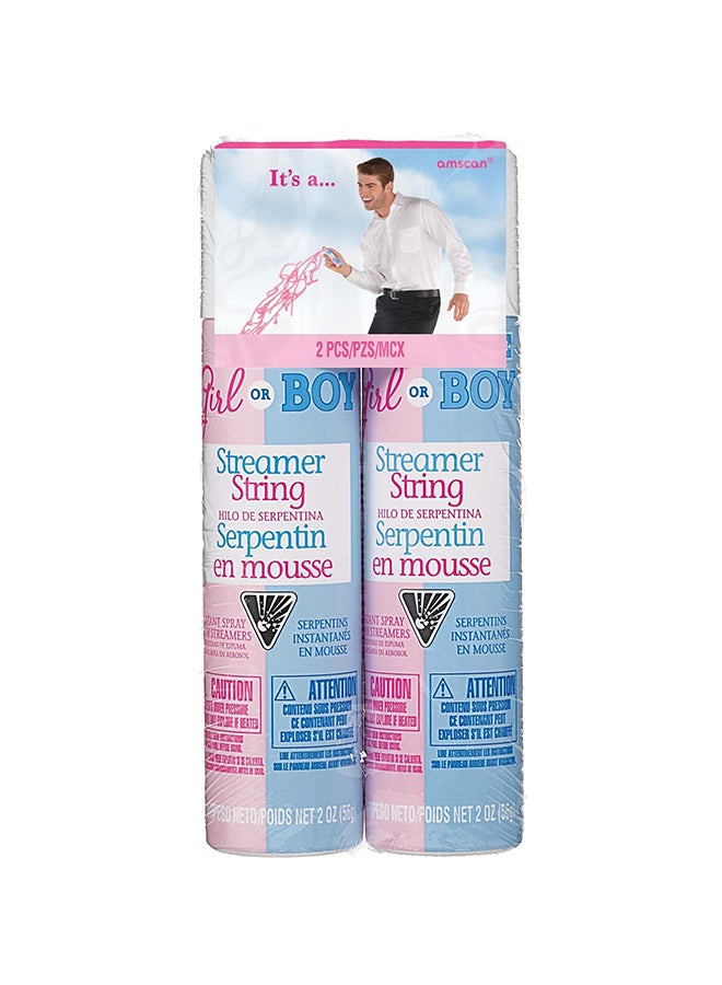 Amscan Girl Gender Reveal Streamer Strings Party Accessories Party Supplies