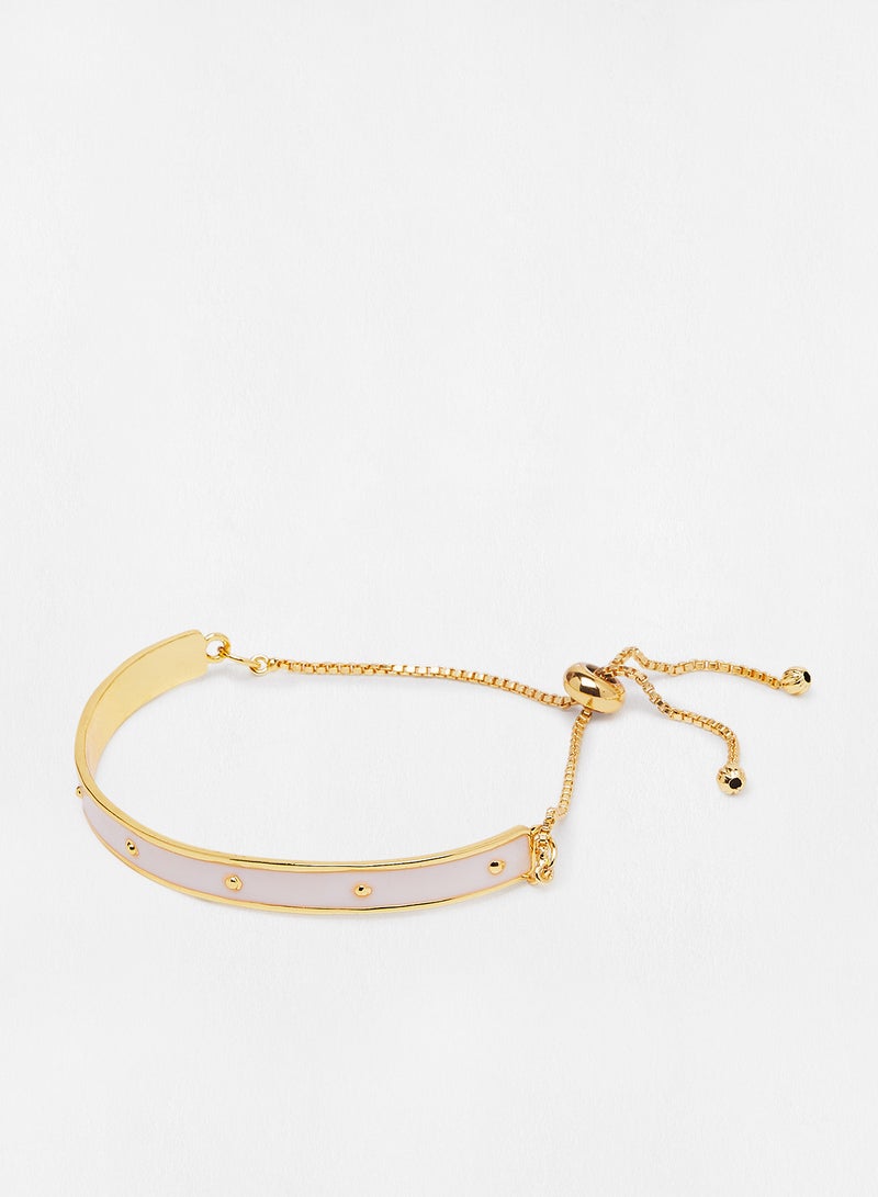Pipa Bella 925 Sterling Gold Plated Turquoise Color Cubic Zirconia Aizah Evil Eye Bracelet - Image 2
