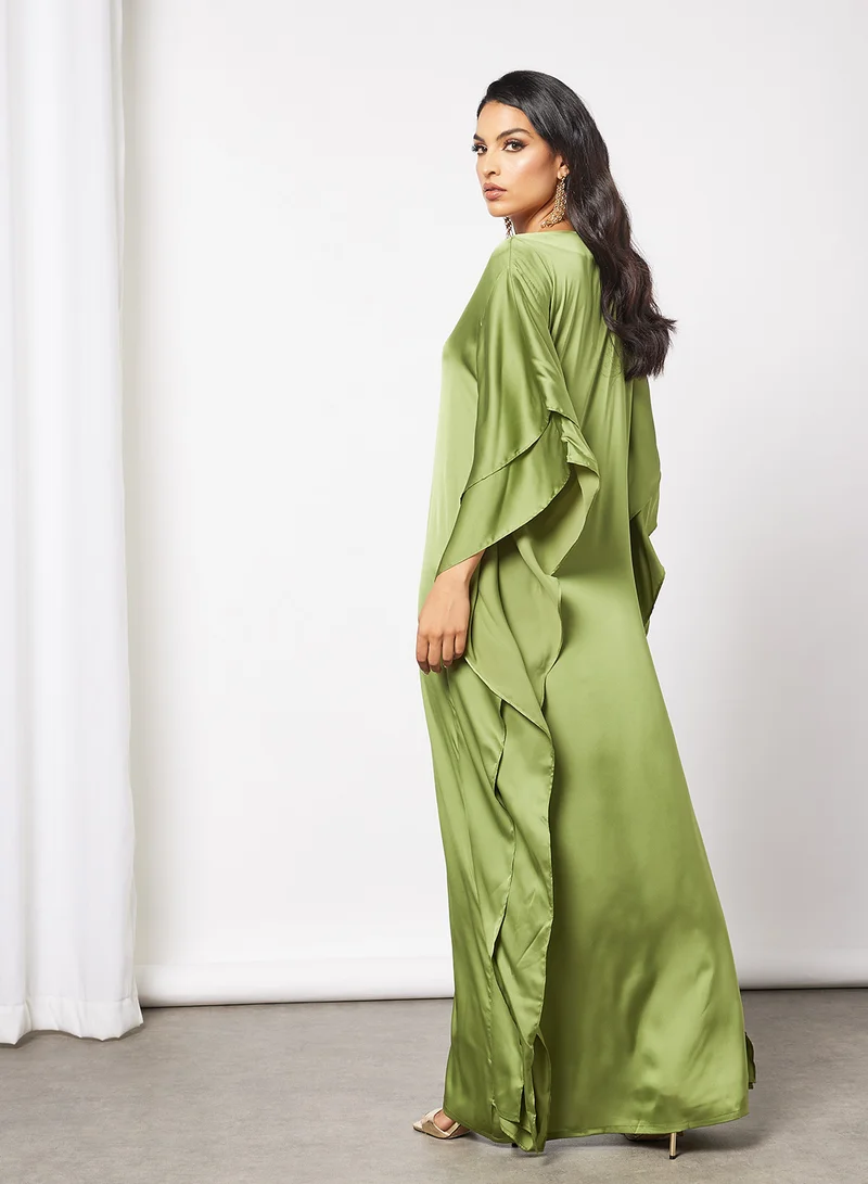 RVVIVA Layered Sleeve Kaftan