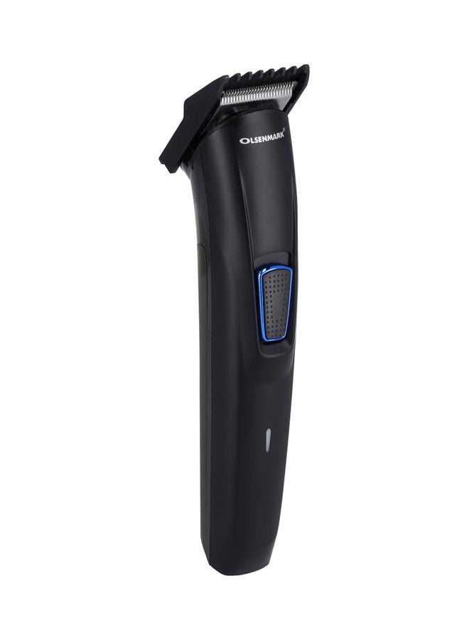 Olsenmark Rechargeable 600Mah Battery Hair Trimmer Black 0.233kg  - Image 1