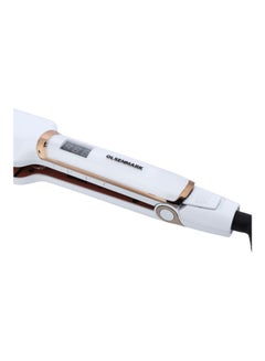 Olsenmark Digital Display Wide Plate Hair Straightener White/Gold 0.71kg  - Image 4